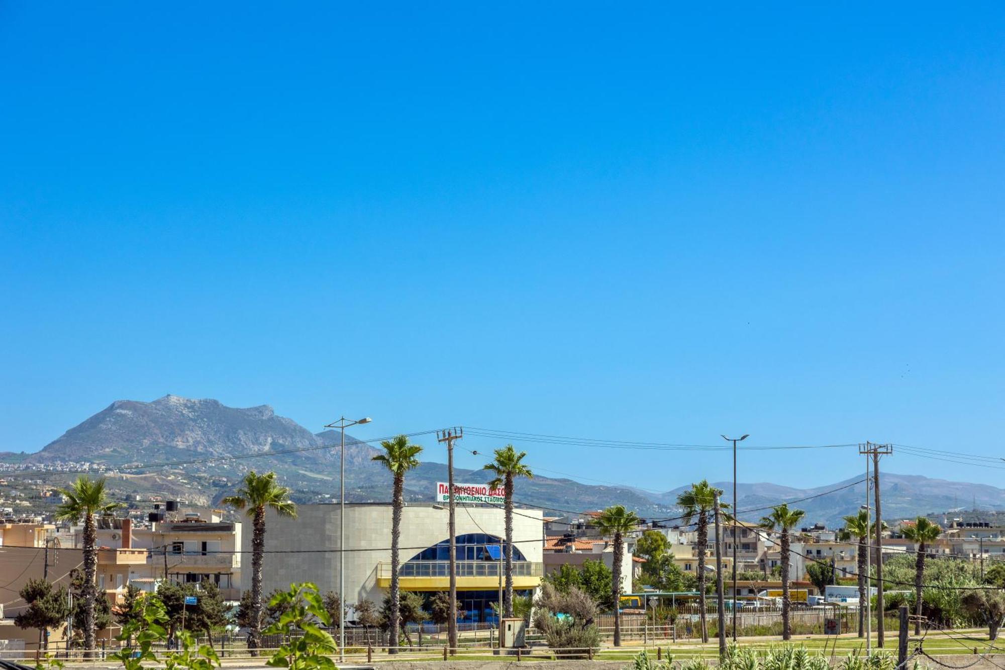 Studio On The Closest Beach To The City! Amoudara Lasithiou Exterior foto