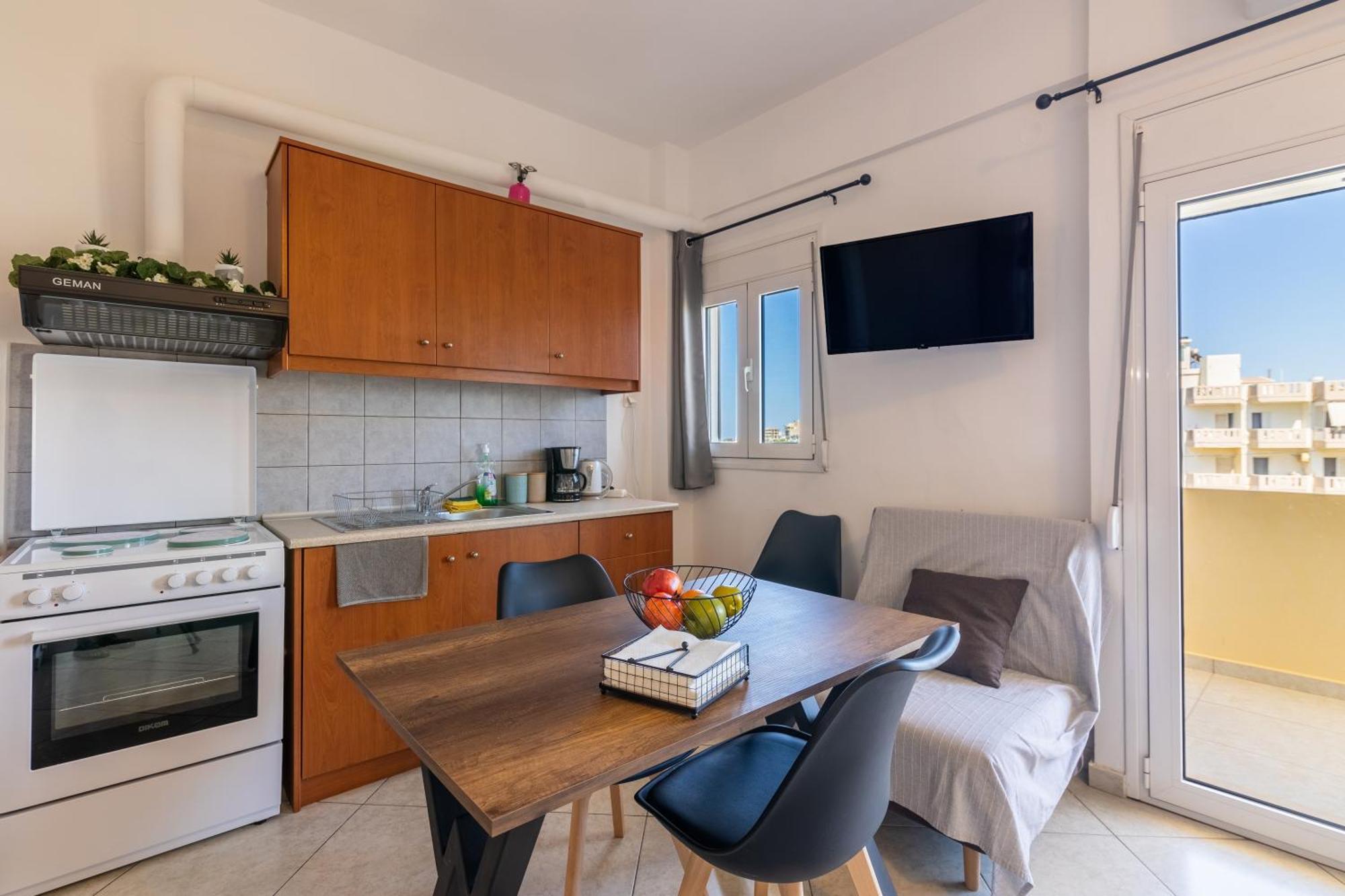 Studio On The Closest Beach To The City! Amoudara Lasithiou Exterior foto